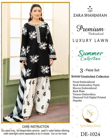 ZARA SHAHJAHAN NEW ARRIVAL'S SUMMER LAWN