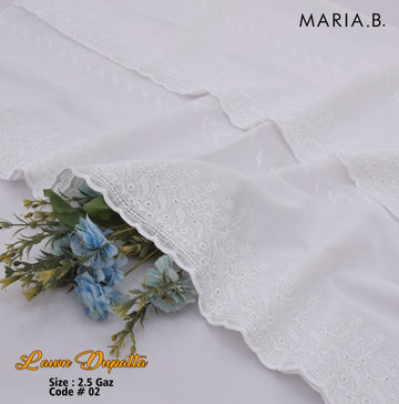 Pure lawn dupatta