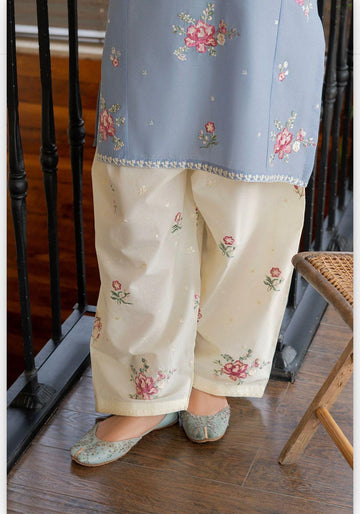 Unstiched embroidered 2 pc